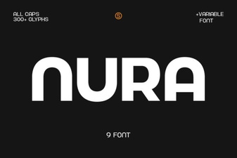 Nura Font: Creative Styles for Modern Design