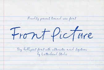 Typography for Front Cover Visuals and Graphics