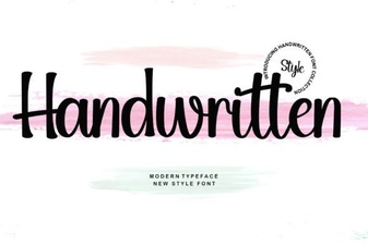 Creative Projects Using Handwritten Fonts