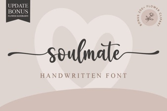 Soulmate Font Ideas for Creative Typography Projects